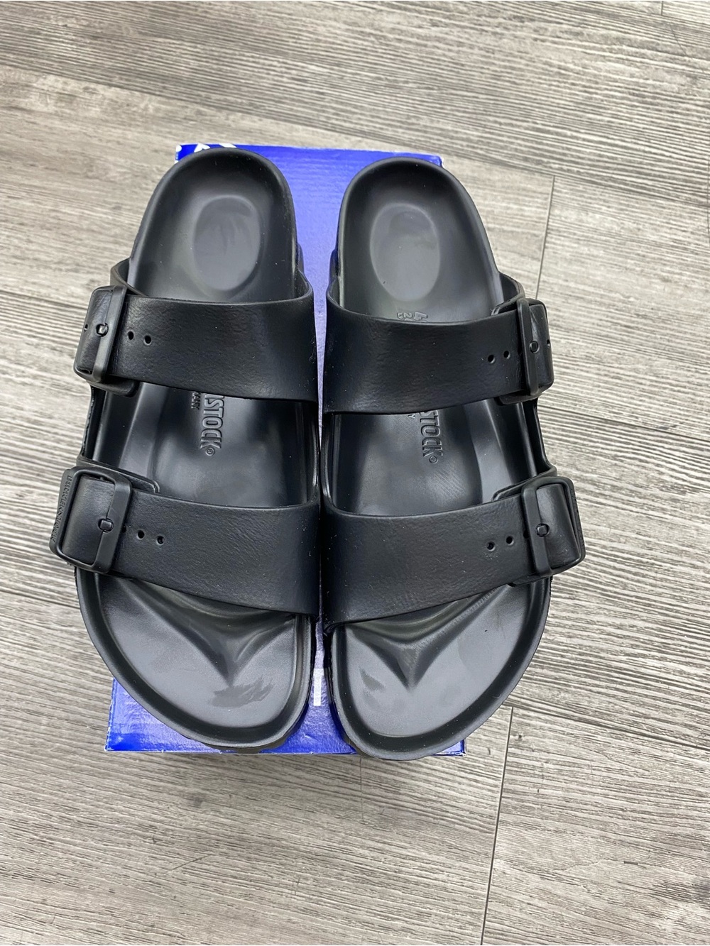 Birkenstock Arizona EVA Black Sandals – Narrow Fit, Lightweight